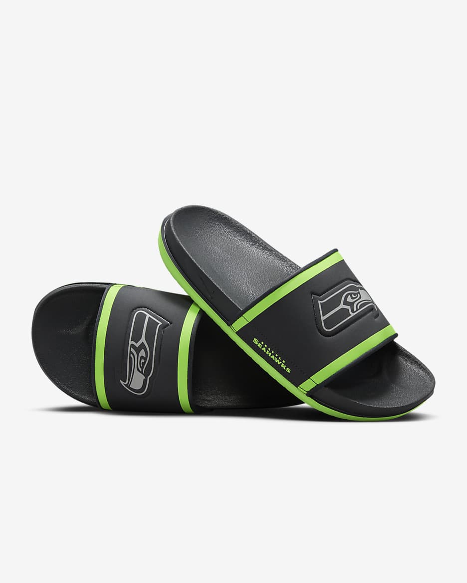 Nike Offcourt NFL Seattle Seahawks Slide. Nike